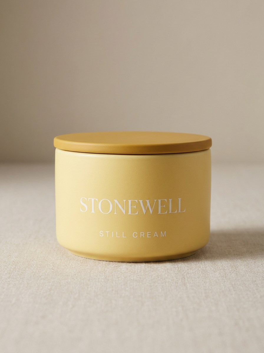 Stonewell Still Cream jar
